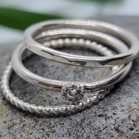 Silver Stacking Ring Workshop / Sat 11 Oct